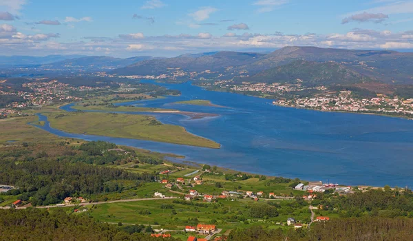 stock image Rio Miño estuary