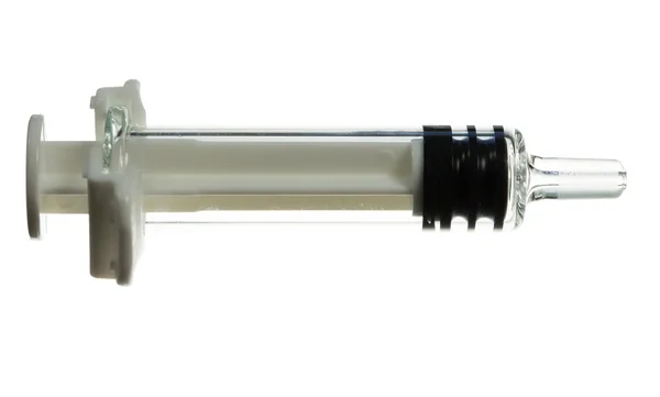 Vaccine on white — Stock Photo, Image