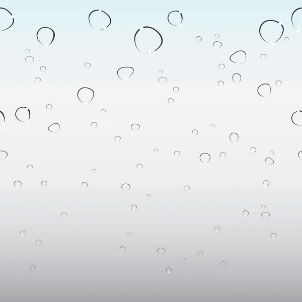 Background with water drops — Stock Vector