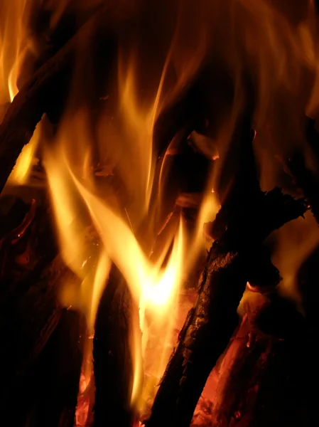 Tanec ohně — Stock fotografie