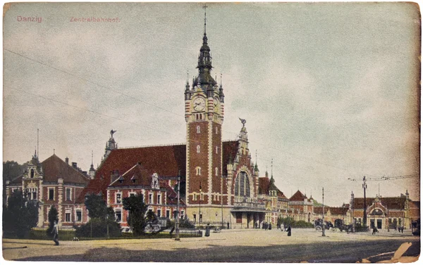 Gdansk Postcard — Stock Photo, Image