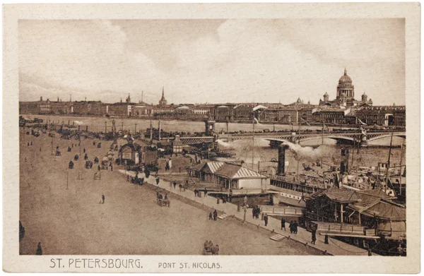 Petersburg Cartão postal — Fotografia de Stock