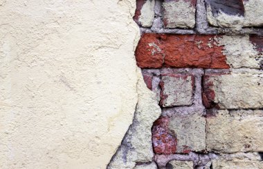 Old Brick Wall Fragment clipart