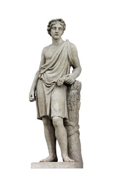 Sculpture of Adonis clipart