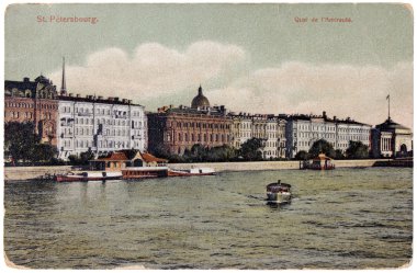 Petersburg Postcard clipart