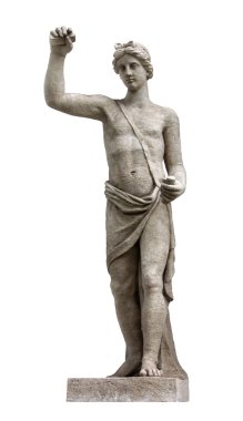 Sculpture of Apollo clipart