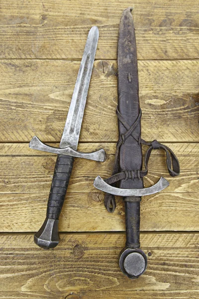 Mittelalterliche Schwerter — Stockfoto