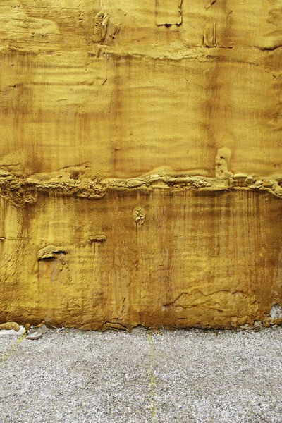 질감된 오렌지 벽 — 스톡 사진