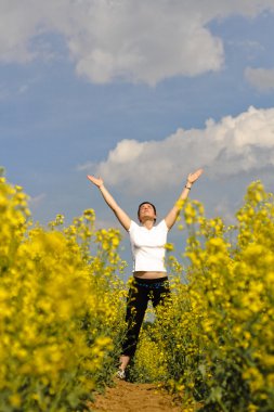 meditasyon ışınları altında