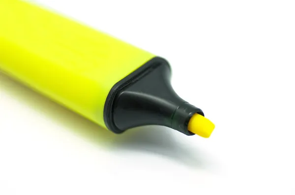 Penna marcatore fluorescente — Foto Stock