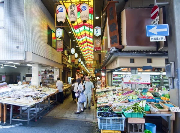 Kyoto-markedet – stockfoto