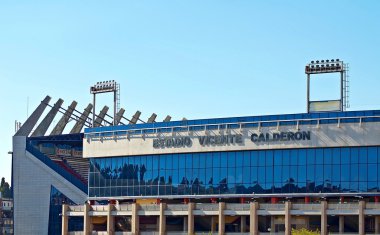 Vicente Calderon soccer stadium, Madrid clipart