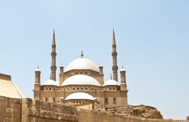 Kahire 'deki mermer camii.