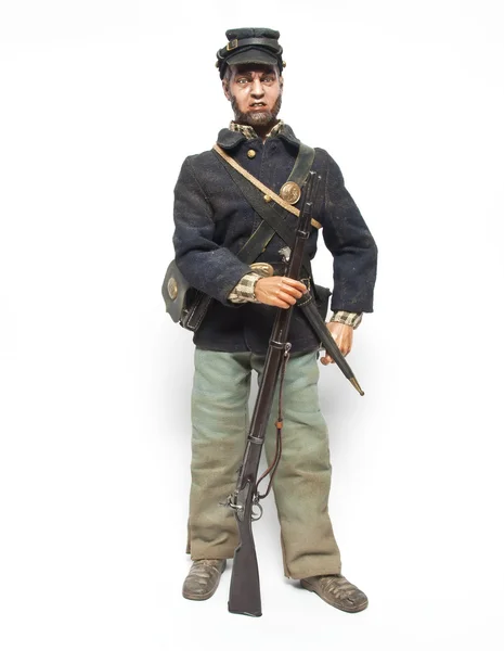 अमेरिकन नागरी युद्ध बाहुली — स्टॉक फोटो, इमेज