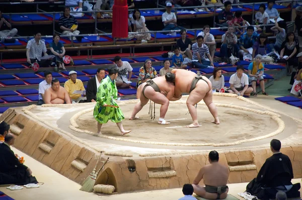 Turniej sumo — Zdjęcie stockowe