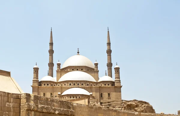 Moschea di alabastro a cairo — Foto Stock