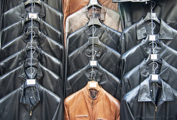 Кожаные куртки — стоковое фото