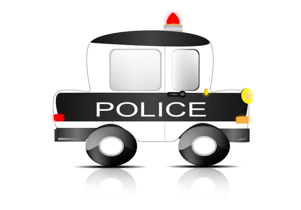 stock vector Police car