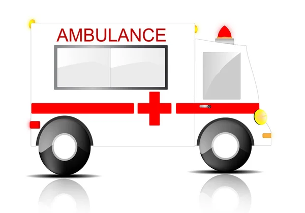 Ambulancia — Vector de stock