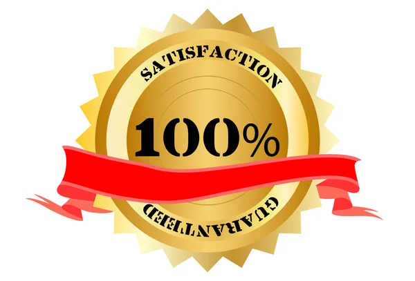 100% Satisfaction — Stock Vector