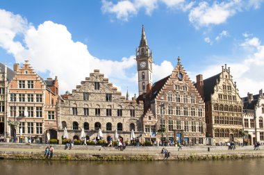 Ghent Canal,Belgium clipart