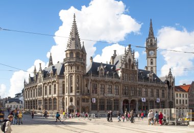 City of Ghent, Belgium clipart