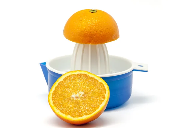 オレンジ ジューサー — 图库照片
