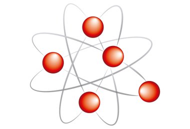 Molecule isolated clipart