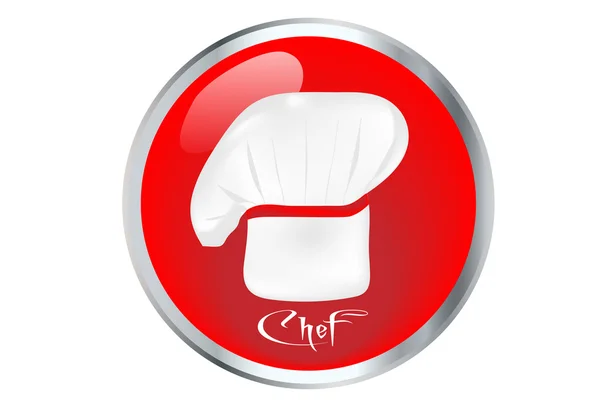 Logo van chef-kok — Stockvector