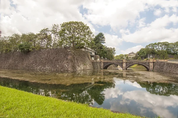 Royal Bridge and Imperial Palace in Tokyo — Stock Photo, Image