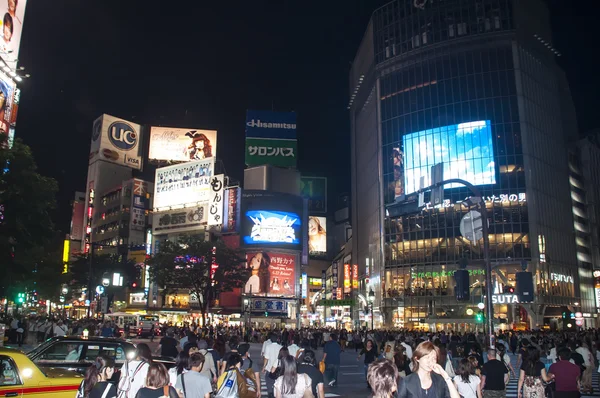 东京涩谷过境 — 图库照片