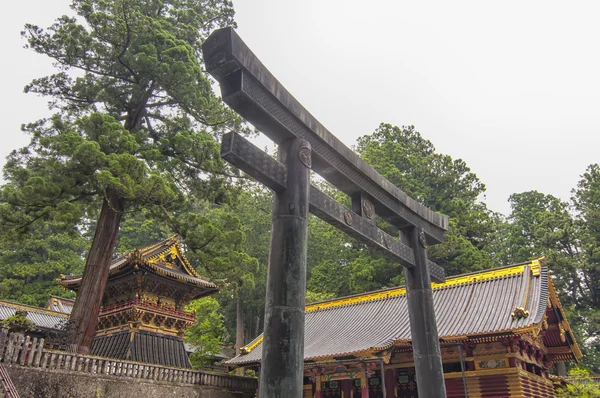 Tempel in nikko — Stockfoto