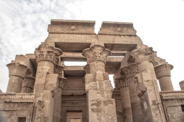 Temple of Kom Ombo in Egypt clipart