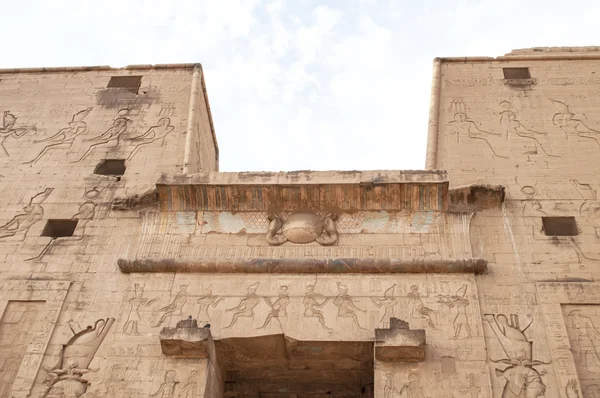 Chrám Edfu, egypt — Stock fotografie
