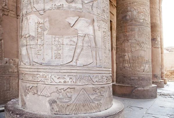 Kom ombo 在埃及的寺庙 — 图库照片