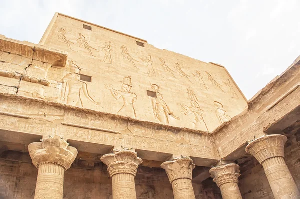 Tempio di Edfu, Egitto — Foto Stock