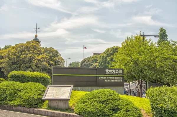 Giardino nazionale di Kitanomaru a Tokyo — Foto Stock