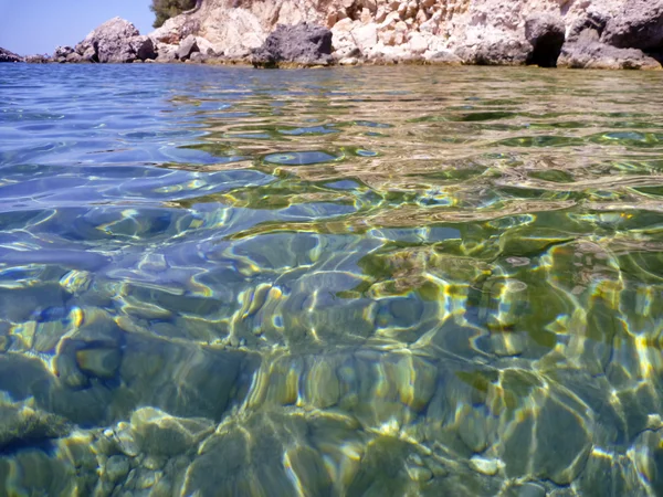 Sous l'eau dans la mer Égée — Photo