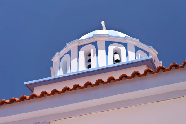 Pravoslavná církev na samos — Stock fotografie