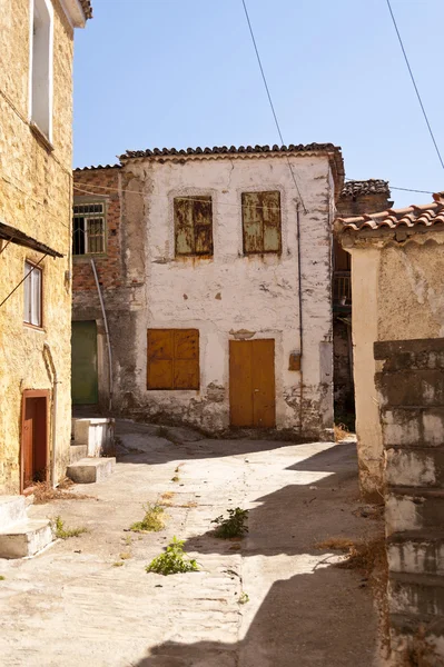 Buildings on Samos Royalty Free Stock Images