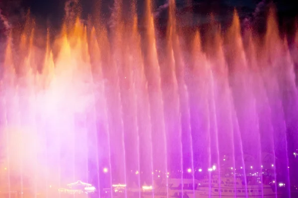 Fire and Water Show — Stock Photo, Image