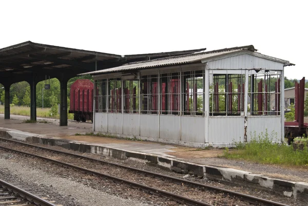 Estação abandonada — Fotografia de Stock
