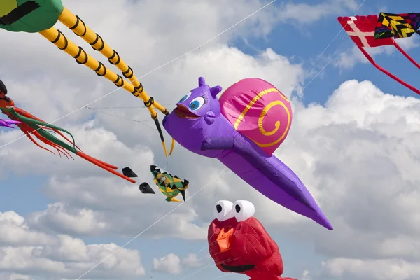 Kite Festval in St. Peter-Ording, Germany — Stok fotoğraf