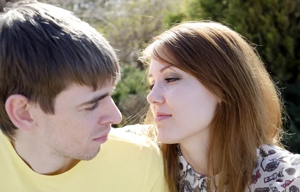 A young couple in love — Stock Photo, Image
