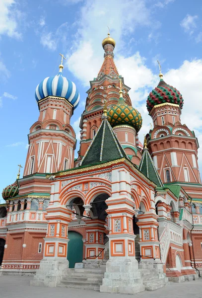 圣瓦西里大教堂。莫斯科 免版税图库图片