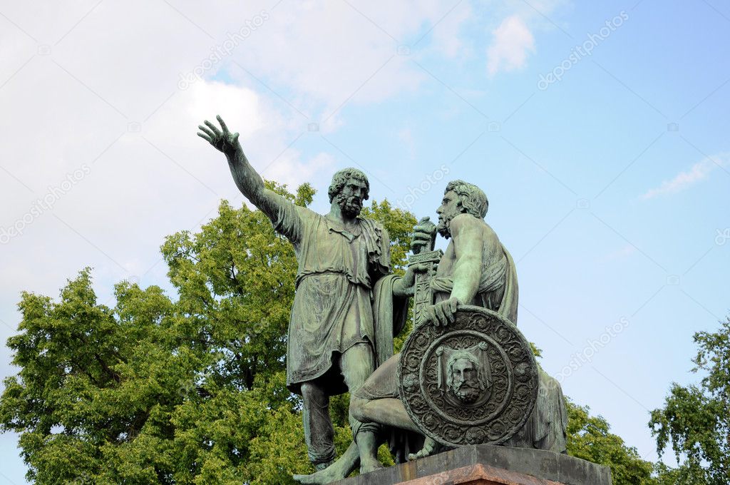 Monument to Minin and Pozharsky. Moscow