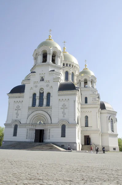 Un ejército de la Catedral de la Santa Ascensión en Novocherkassk — Foto de Stock