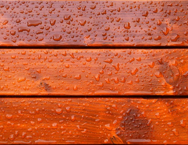 stock image Drops of water on the boards