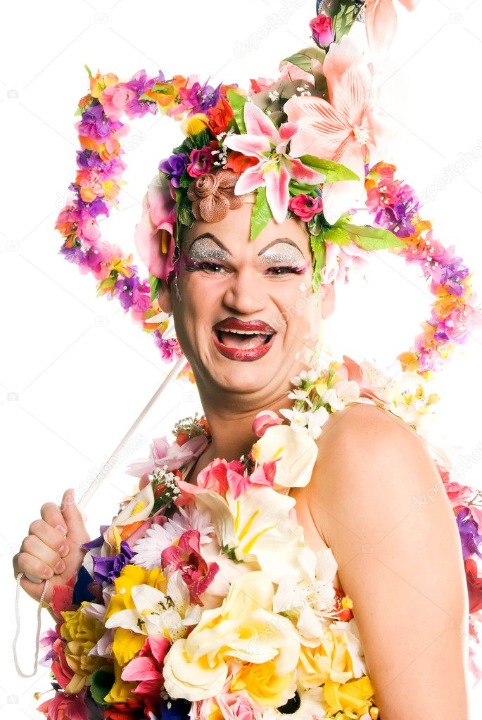 Flower Drag Queen — Stock Photo © chrishowey #11001024