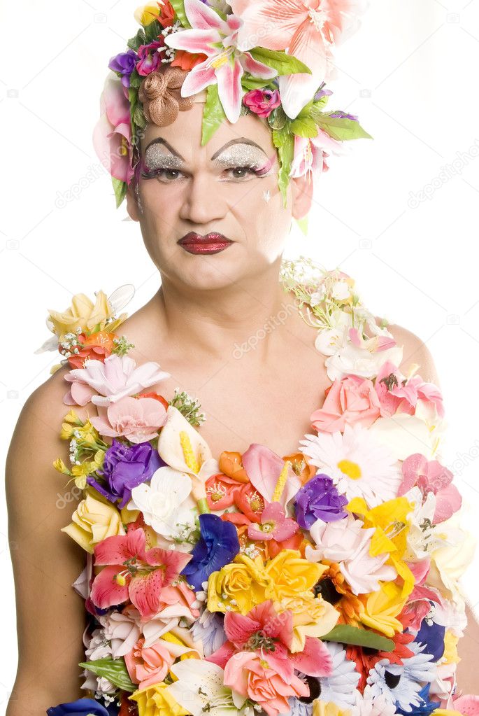 Flower Drag Queen — Stock Photo © chrishowey #11085733